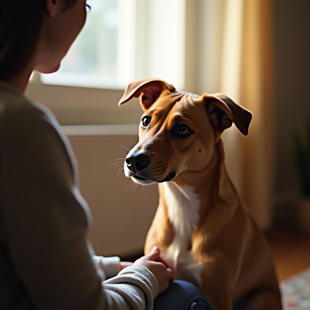為什麼我的狗只是坐著盯著我看