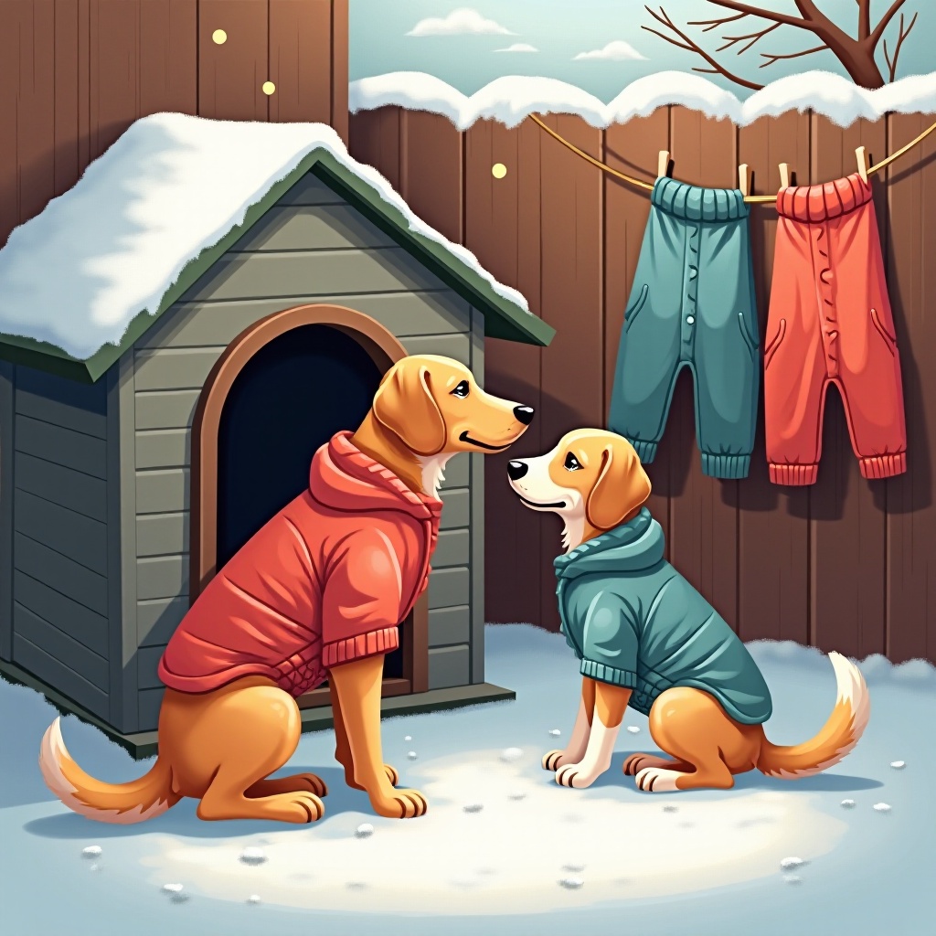 如何在戶外狗舍中保暖