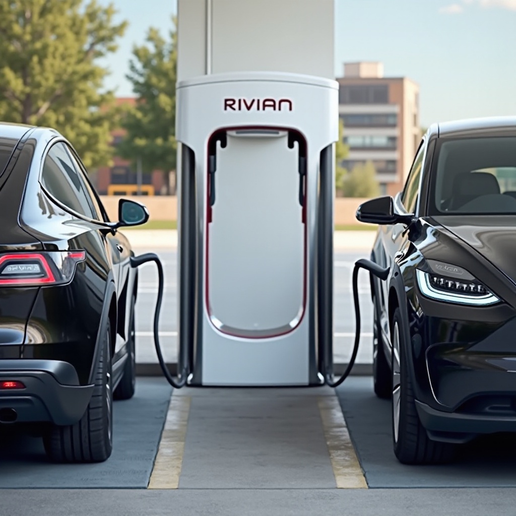 Rivian 特斯拉 超級充電器 轉接器