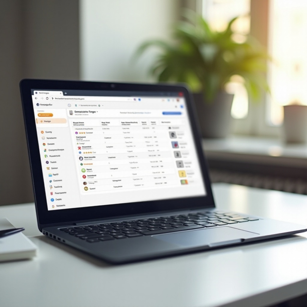 我如何查看我的 Chromebook 的儲存空間